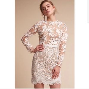 Monique Lhuillier BHLDN Calypso Tiana White Dress